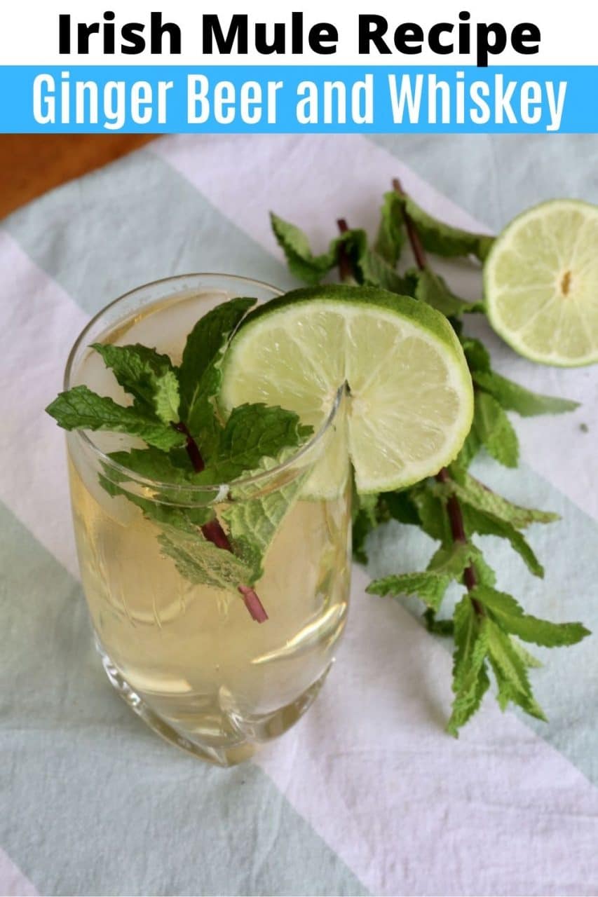 Save our Irish Mule cocktail recipe to Pinterest!