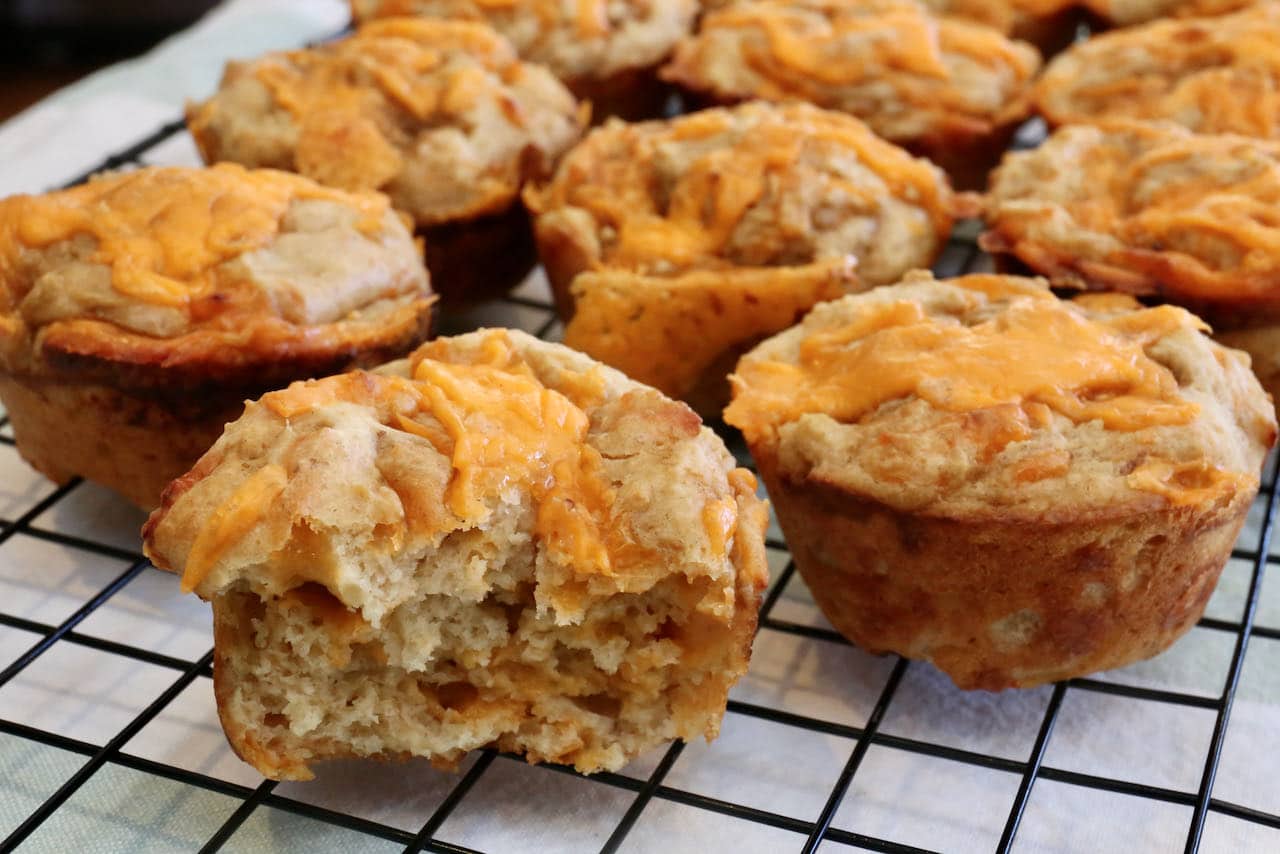 Now you're an expert on how to make the best Welsh Rarebit Muffins recipe!