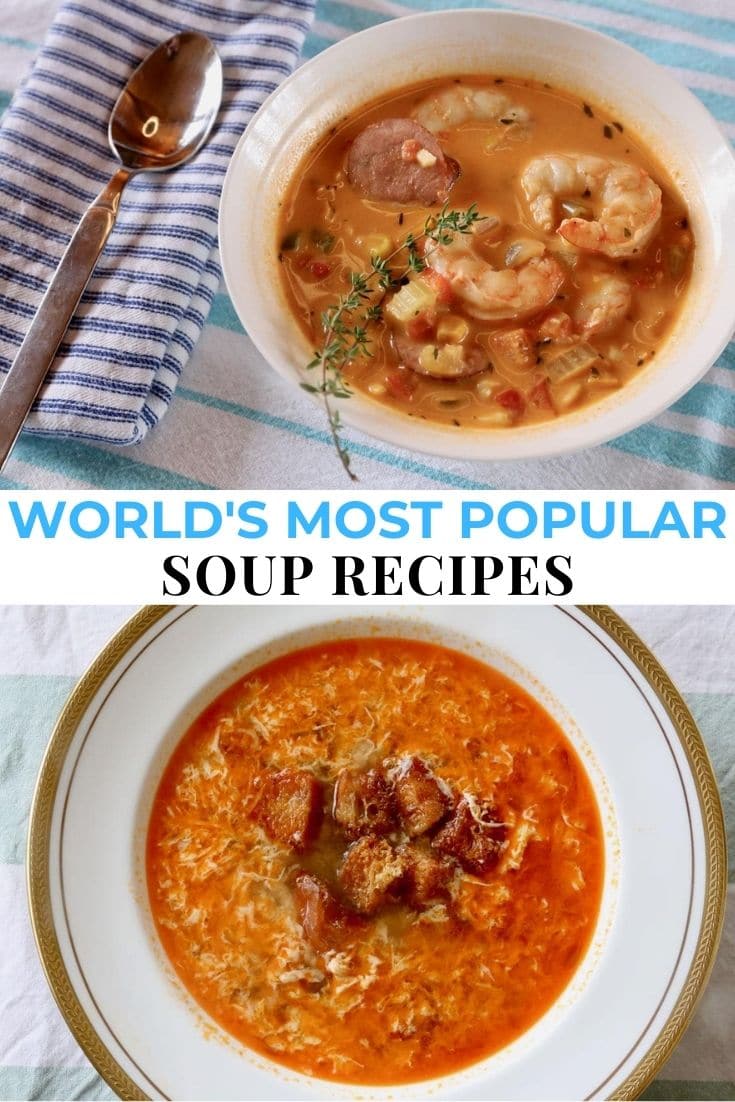 Save our Most Popular Soups in the World guide to Pinterest!
