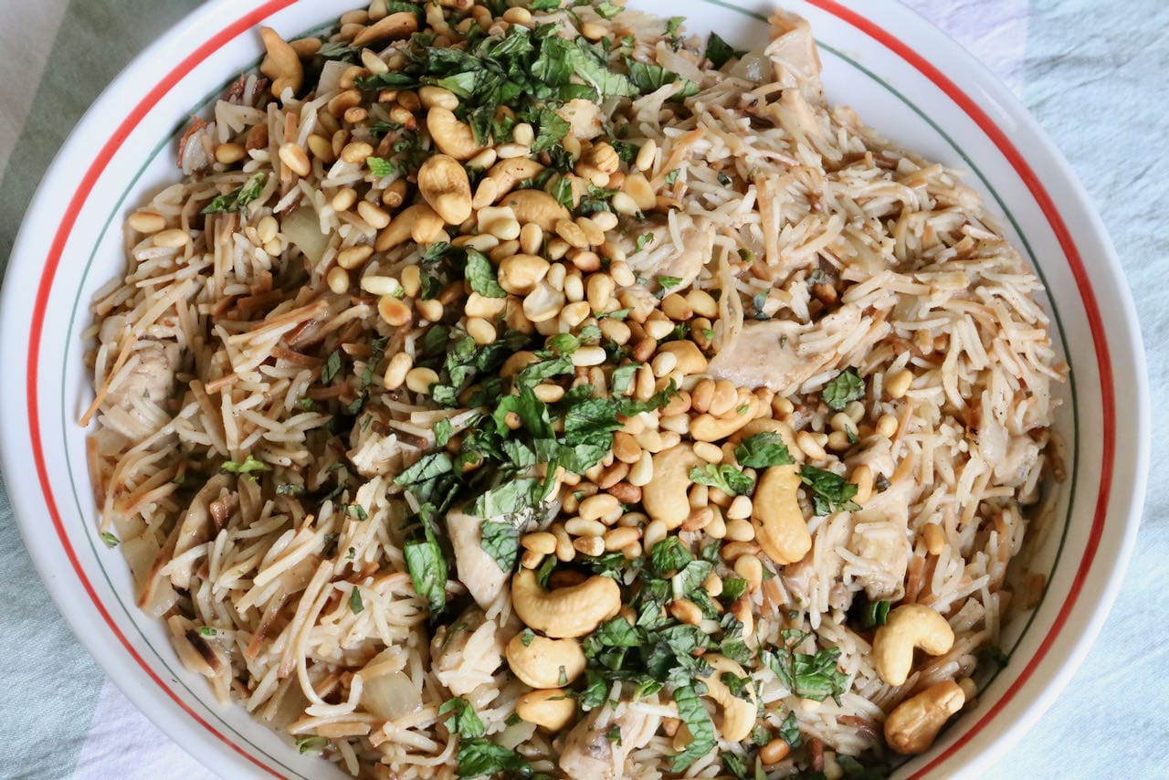 Riz a Djej is our favourite Lebanese rice and noodle side dish.