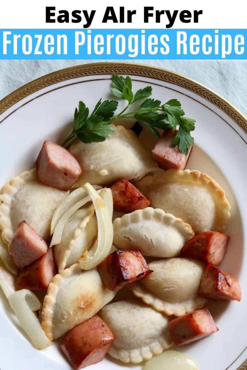 Save our Easy Air Fryer Pierogies recipe to Pinterest!
