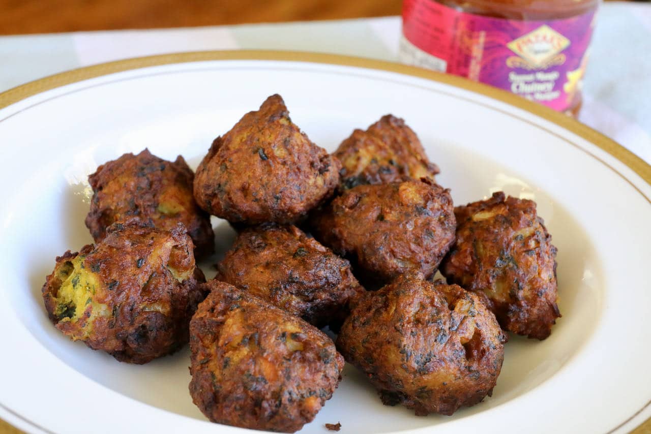 Easy Frozen Air Fryer Pakoras Onion Bhaji Recipe