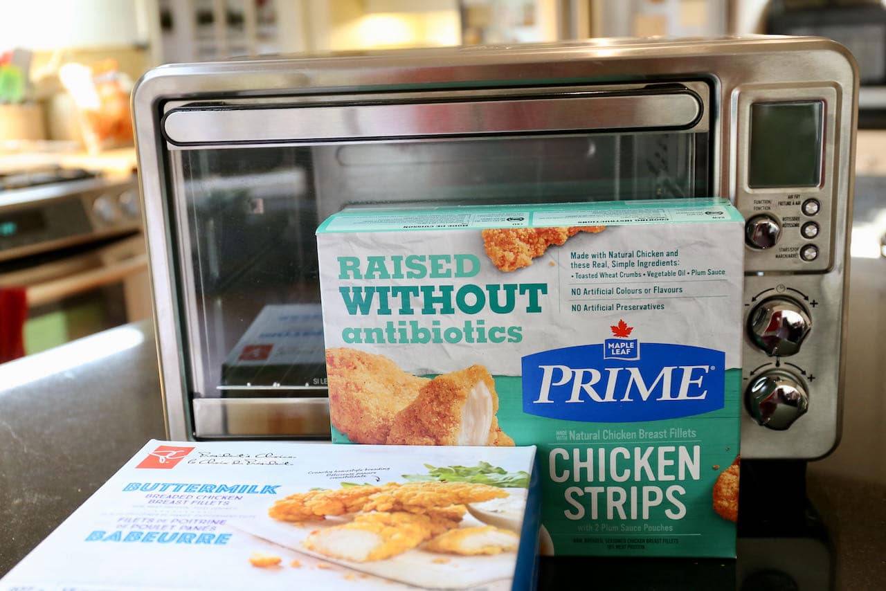 You can use an air fryer to cook crispy chicken fingers, chicken tenders or chickens trips.