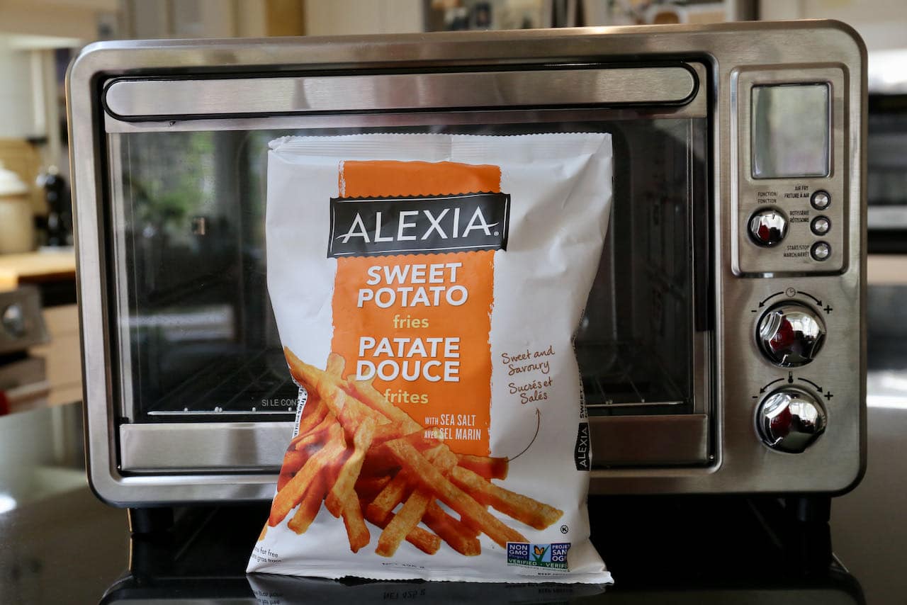 We cooked Alexia Frozen Sweet Potato Fries in our Air Fryer. 
