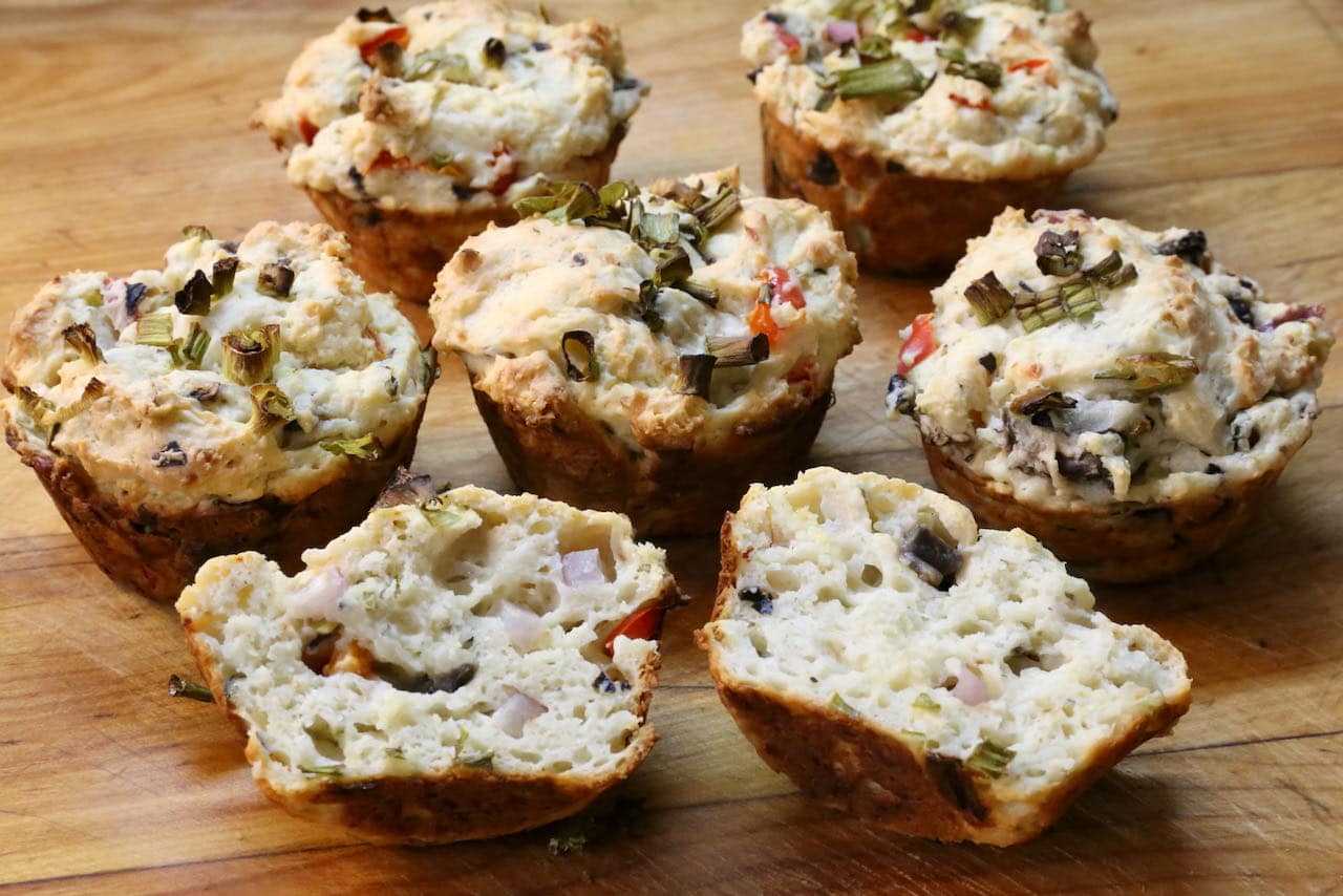 Now you're an expert on how to make the best homemade Savoury Vegetable Muffins recipe!