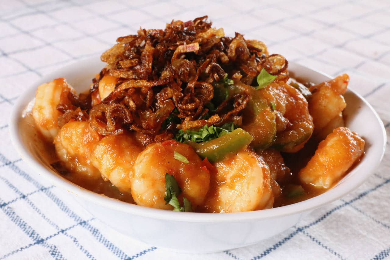 We love serving Tamarind Prawns as an entree at a Thai dinner party.