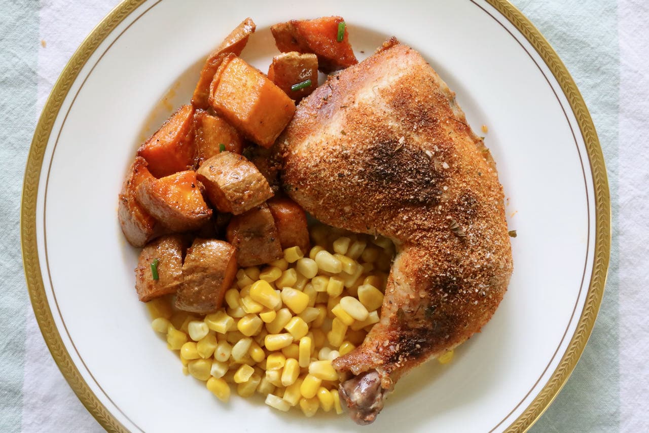 Crispy Seasoned Air Fryer Chicken Legs Recipe