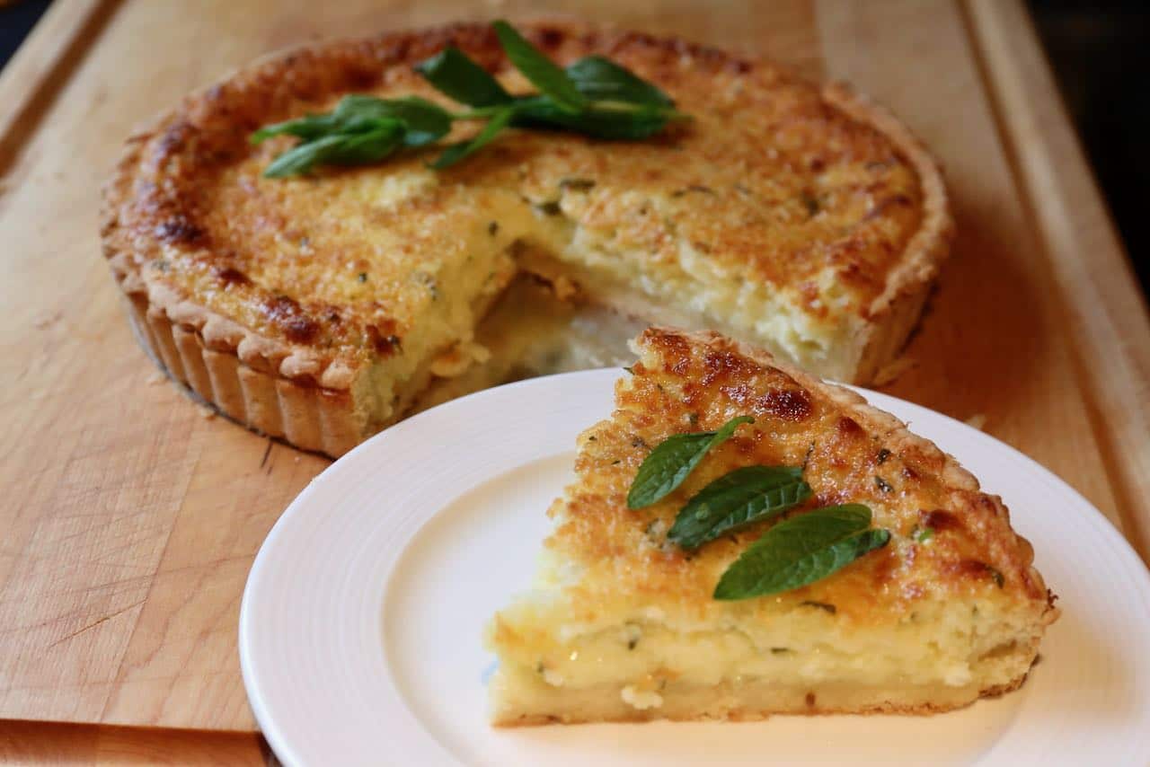 Flaó Ibizan Cheese Mint Tart Recipe