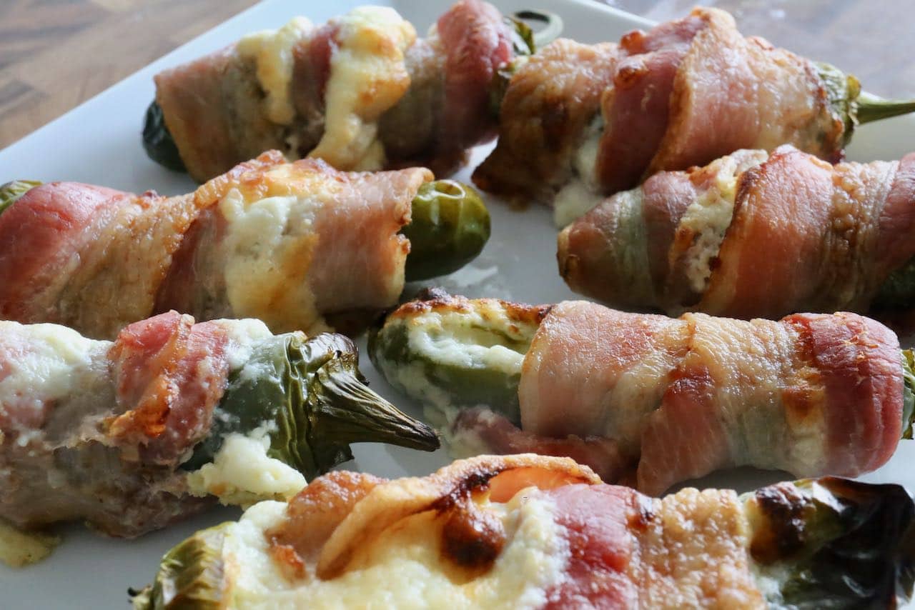Now you're an expert on how to make the best Air Fryer Bacon Wrapped Jalapeno Poppers recipe!