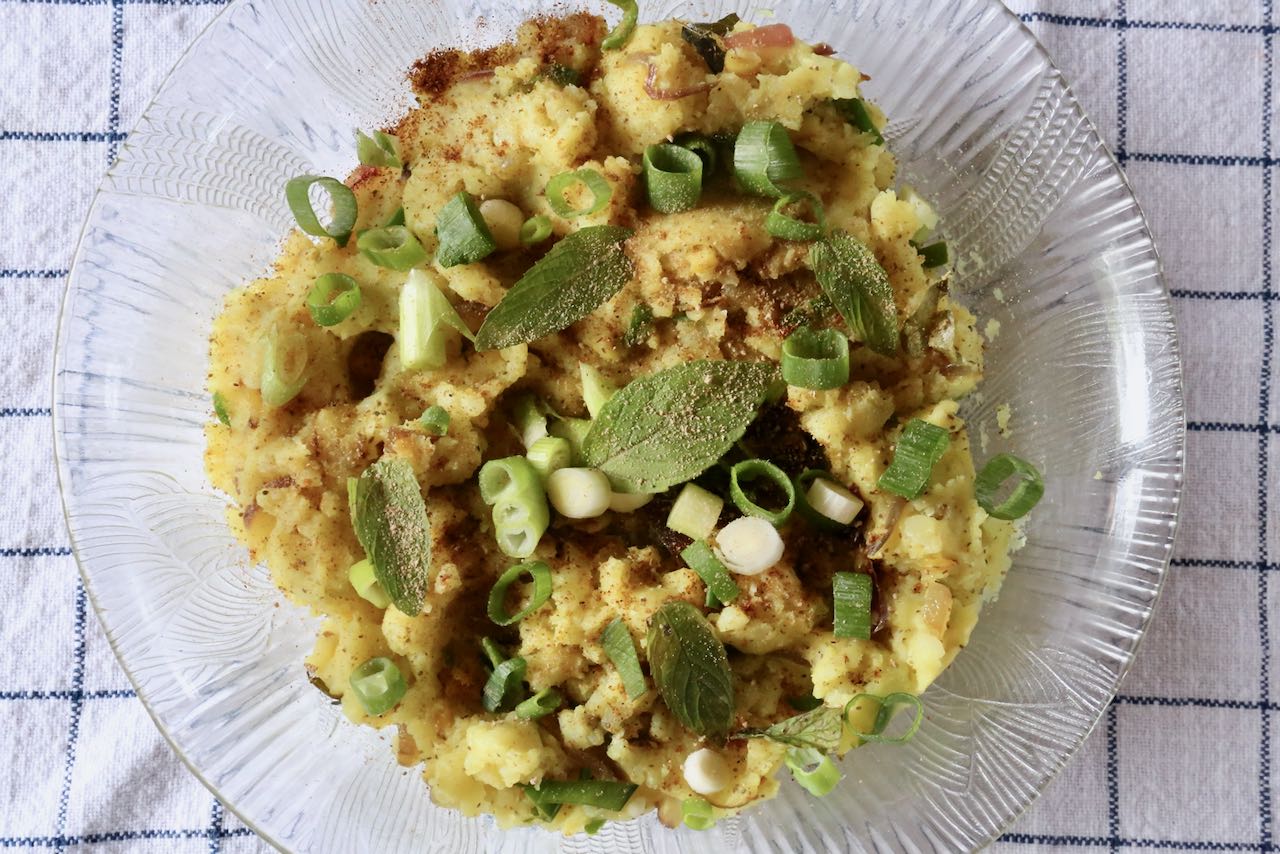 Now you're an expert on how to make the best Aloo Bharta Indian Mashed Potatoes recipe!