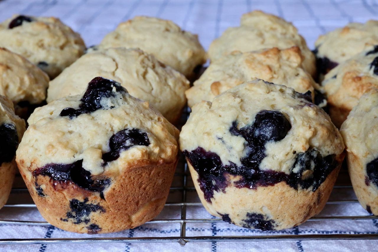 Now you're an expert on how to make the best Blueberry Lemon Ricotta Muffins recipe!