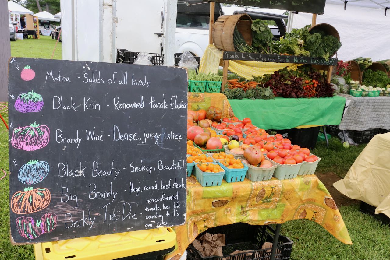 Shop from local farmers and artisans at the Orillia Farmers Market.