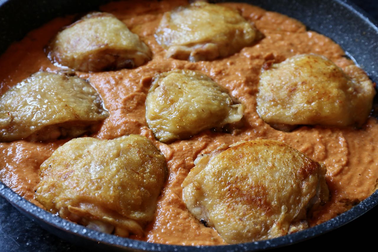 Traditional Pakistani Curry Chicken recipe.