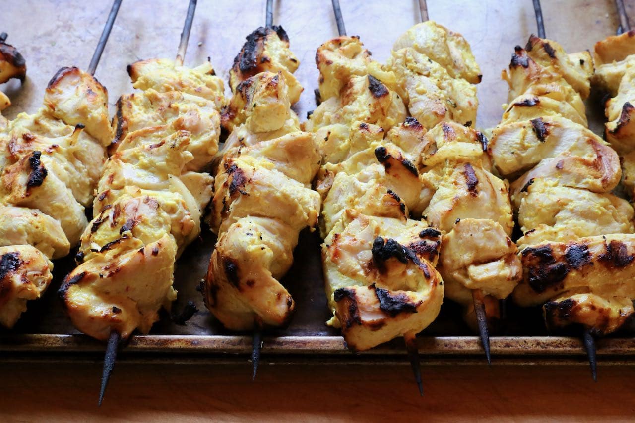 Persian Joojeh Kabab Recipe Photo Image.