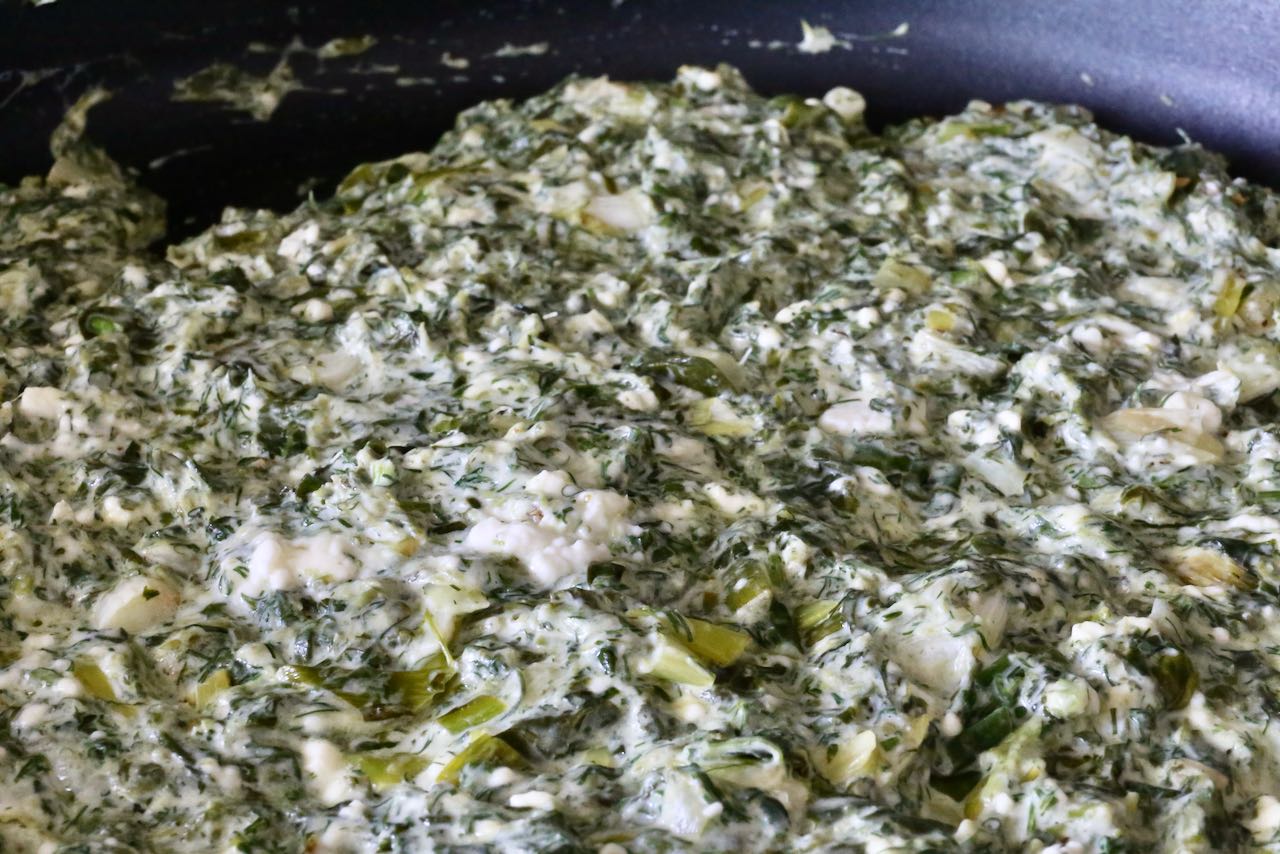 Creamy Spanakopita Dip Photo Image.