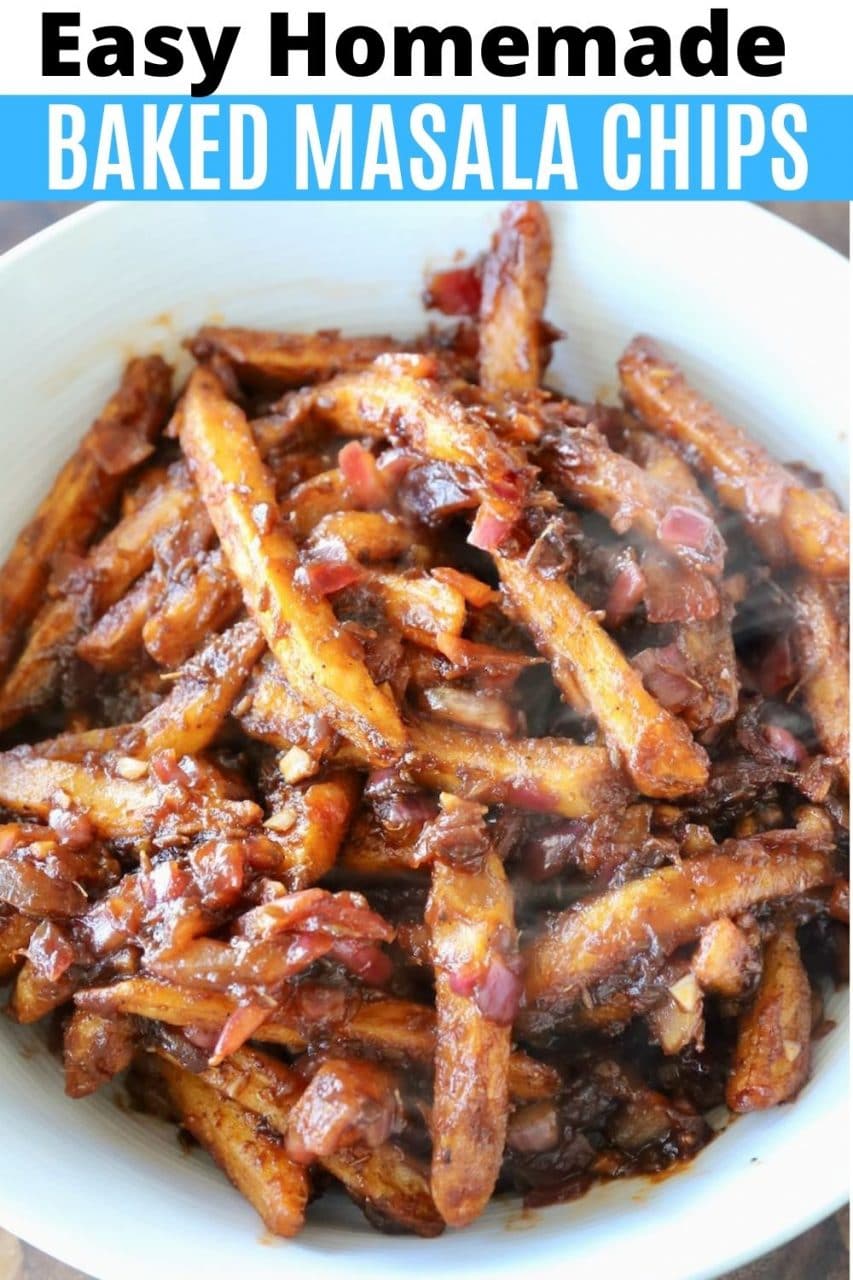 Save our Homemade Masala Chips / French Fries Recipe to Pinterest!