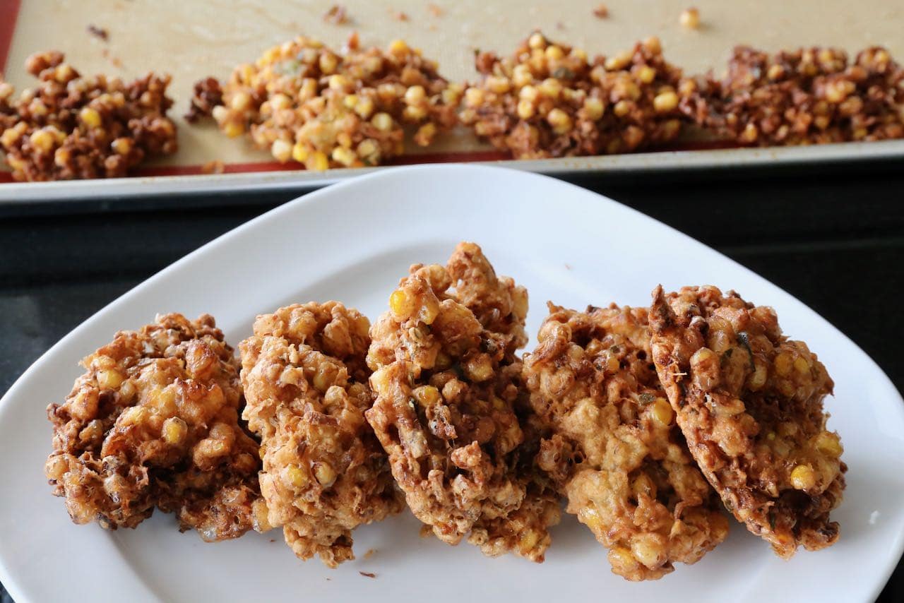 Perkedel Jagung Photo Image.