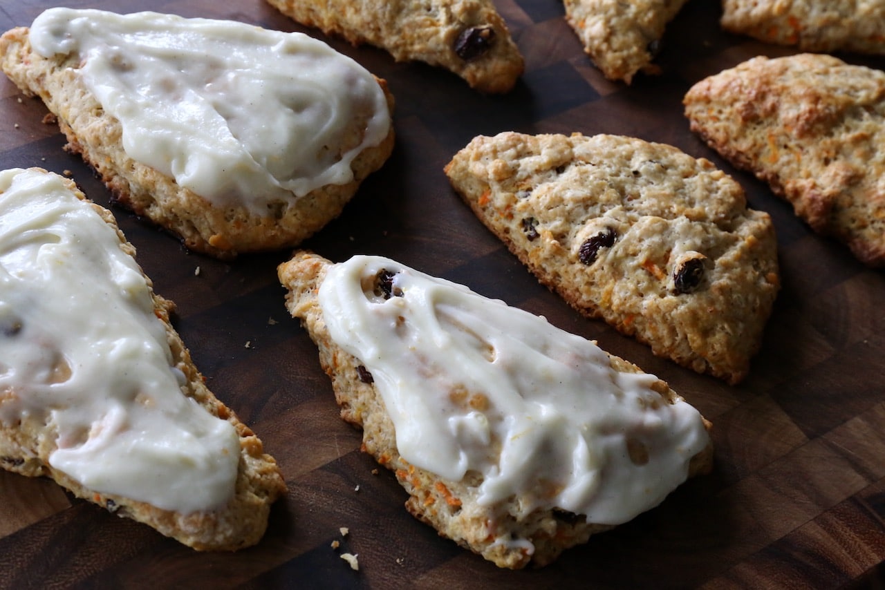 Now you're an expert on how to make the best Carrot Cake Scones recipe!