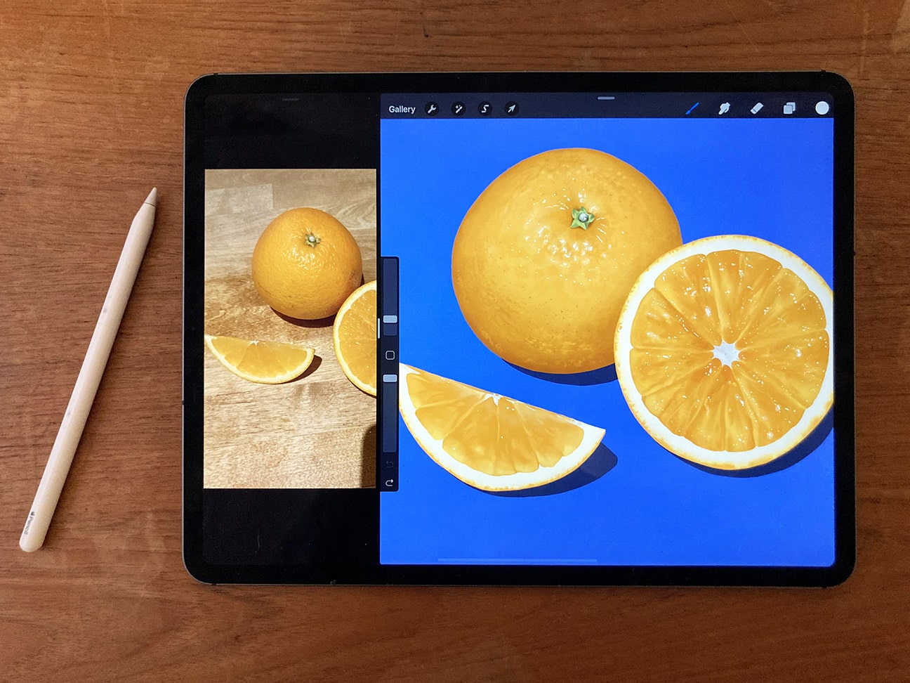 How To Draw an Orange Step by Step Procreate Tutorial