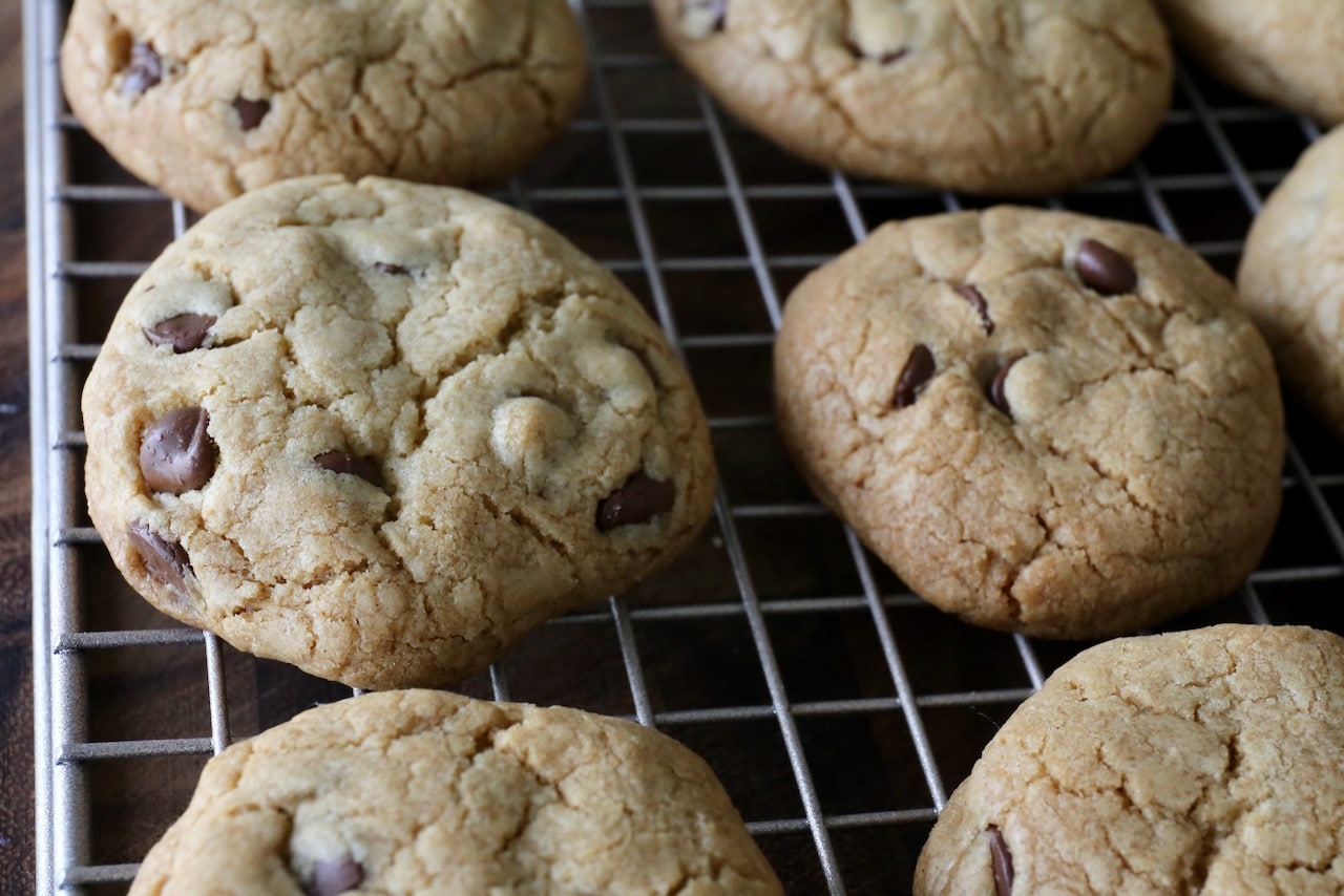Let Olive Oil Cookies cool on a rack before serving.