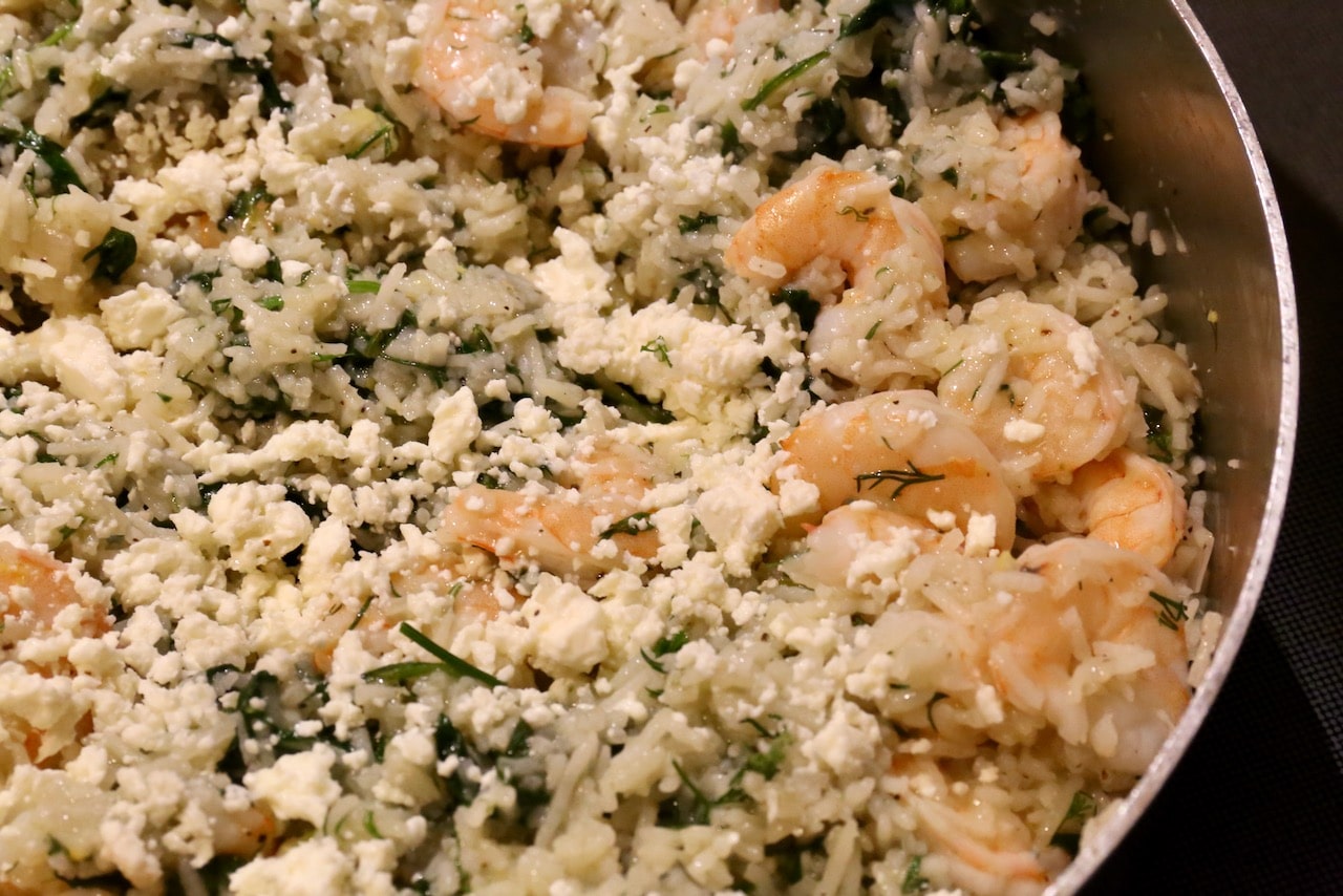 Spanakorizo Greek Spinach Rice Photo Image.