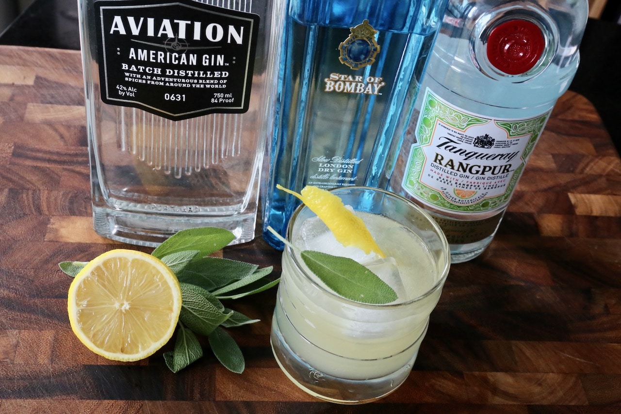 Serve this easy Sage Gin Cocktail at summer garden parties, barbecues or at the cottage. 