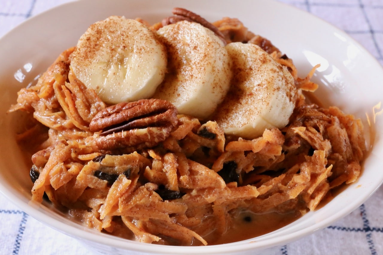 Now you're an expert on how to make healthy gluten free Sweet Potato Porridge!