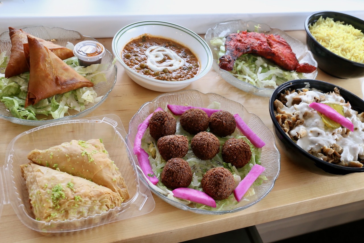 Shebaz's Shawarma serves a delicious Middle Eastern and Indian menu.
