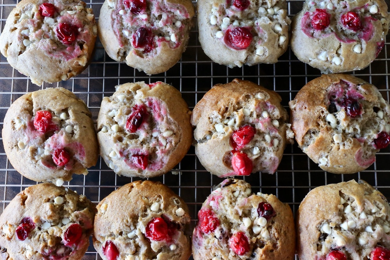 Now you're an expert on how to make the best Christmas Cranberry and White Chocolate Muffins recipe!