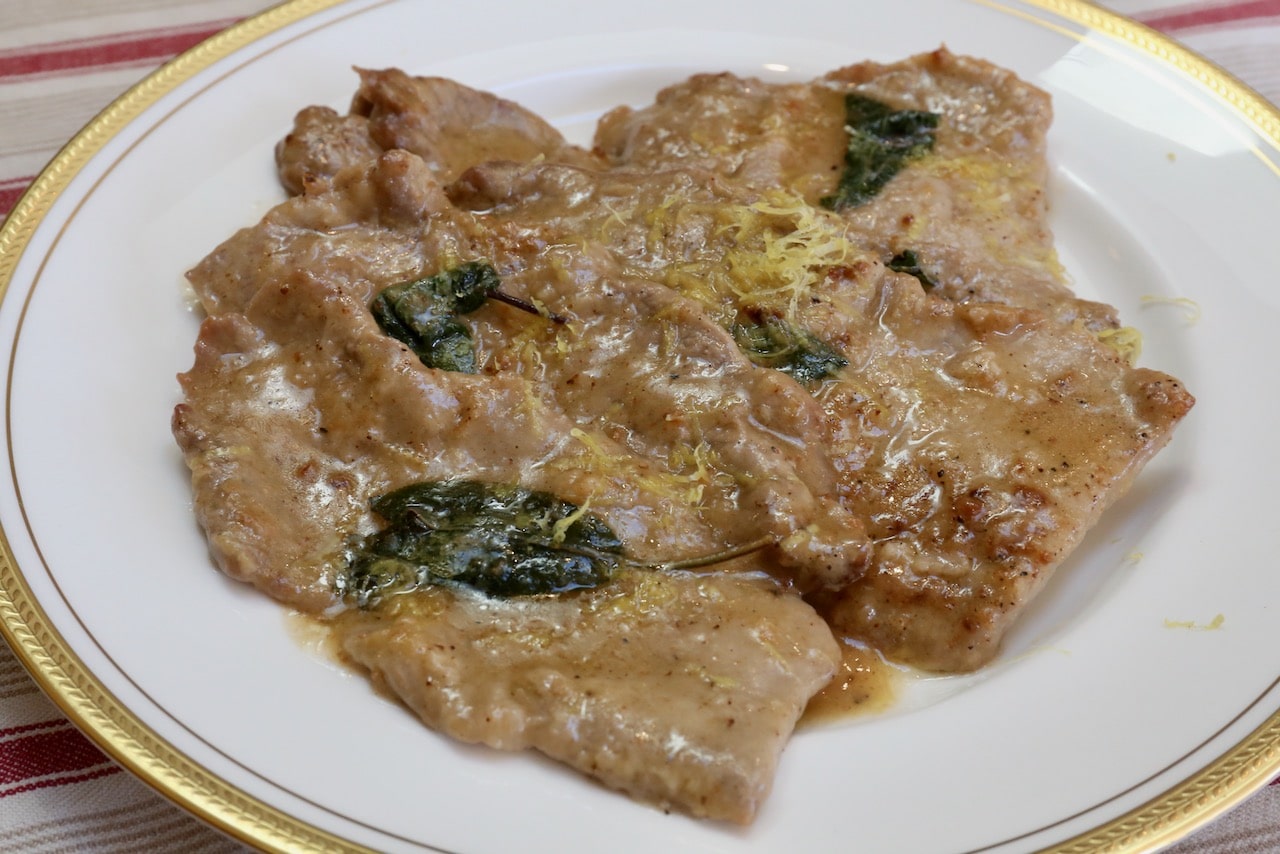 Piccatina al Limone Photo Image.