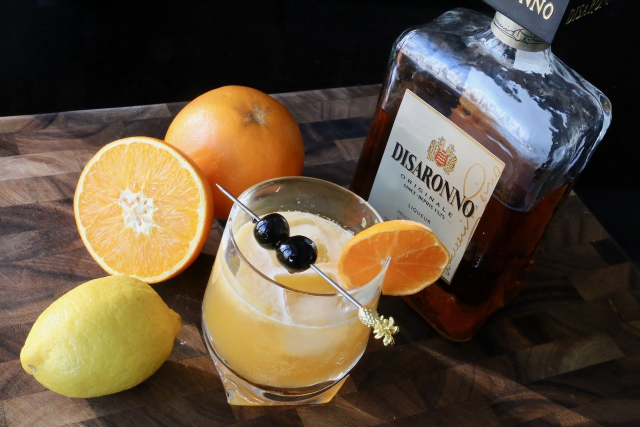 Now you're an expert on how to make the best Amaretto Stone Sour Cocktail recipe!