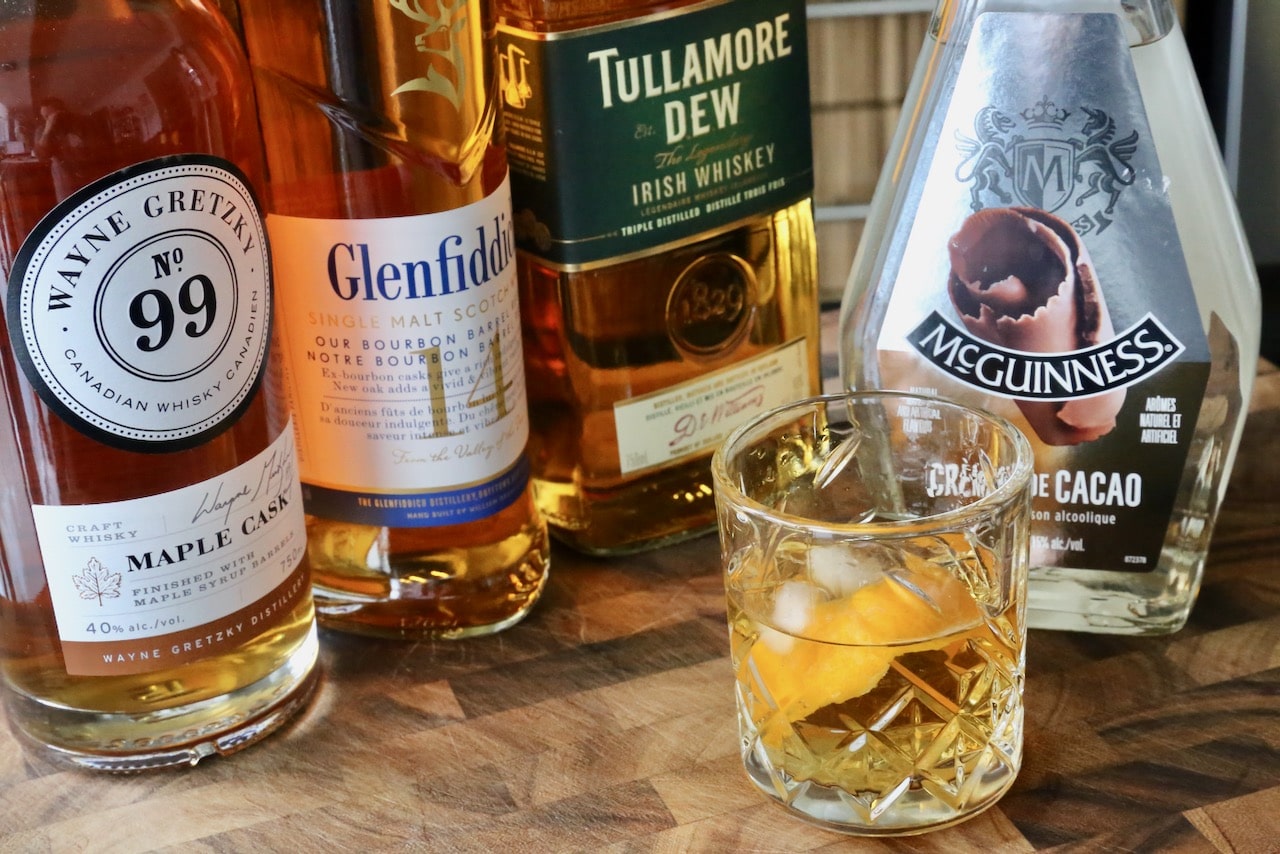 We love serving Cocoa Old Fashioned cocktails at Christmas and New Years parties.