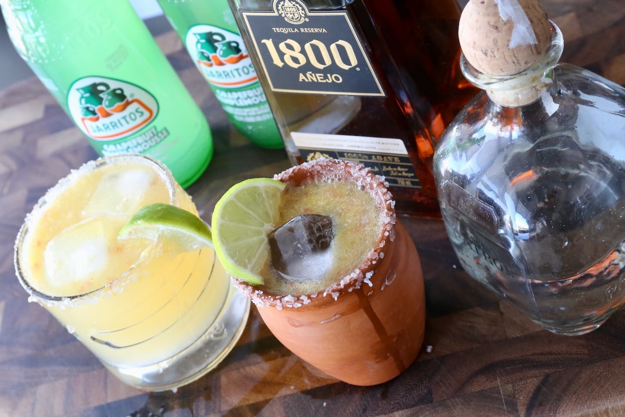 Cantaritos Cocktail Drink Photo Image.