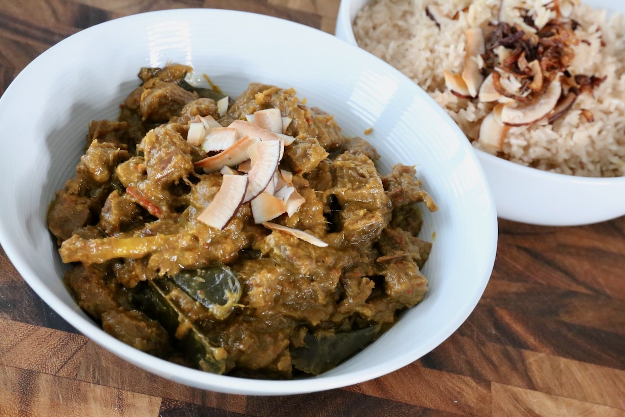 Now you're an expert on how to make the best Daging Rendang Indonesian Beef! 