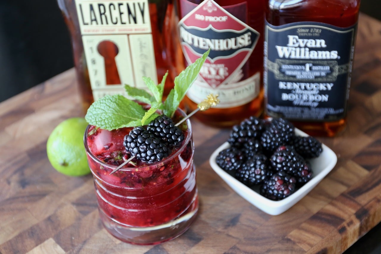 Now you're an expert on how to make a quick & easy Blackberry Smash Cocktail recipe!
