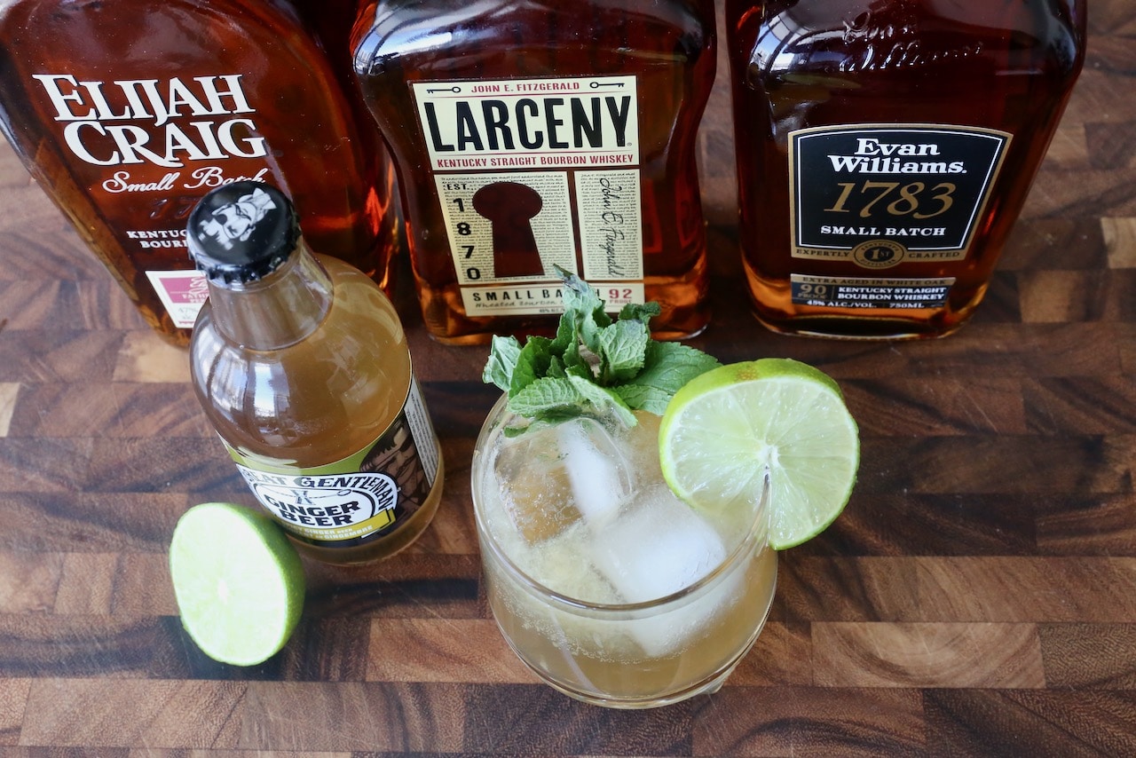 Kentucky Mule Cocktail Drink Photo Image.