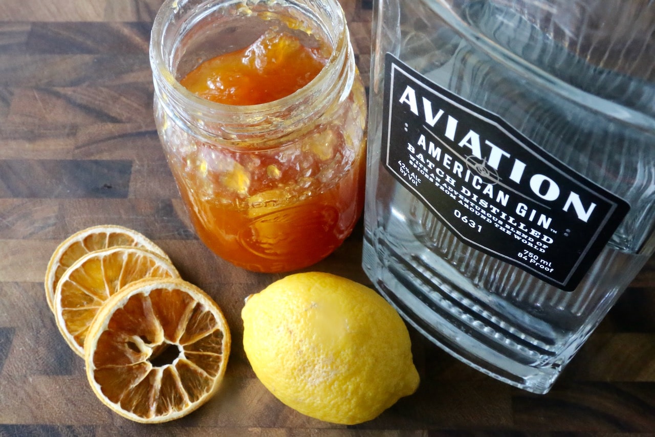 This easy Marmalade Cocktail recipe features orange marmalade, lemon juice and gin.