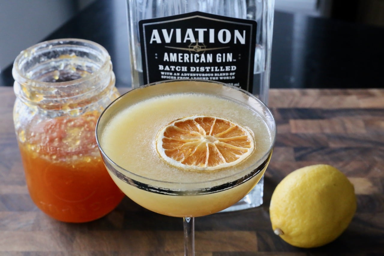 We like making this Marmalade Gin Cocktail with Aviation Gin. 