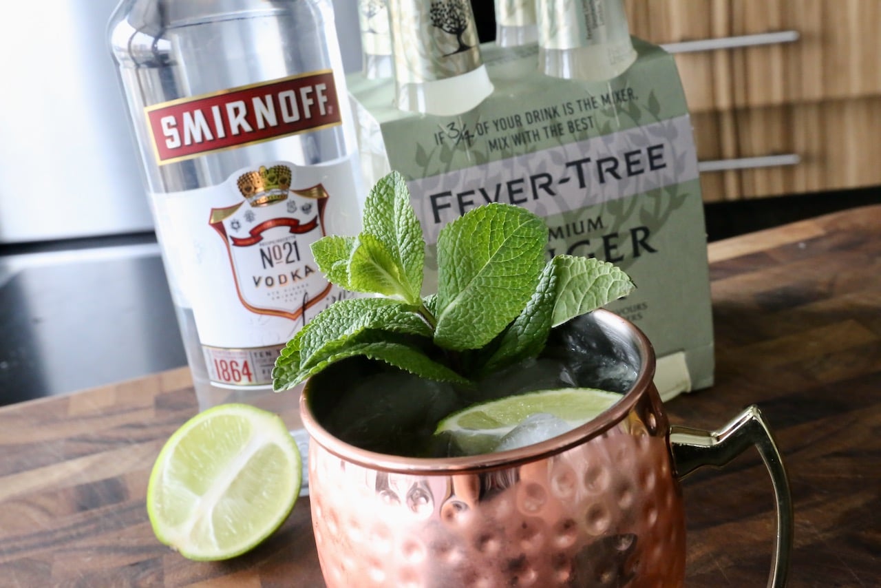 Smirnoff Moscow Mule Cocktail Photo Image.