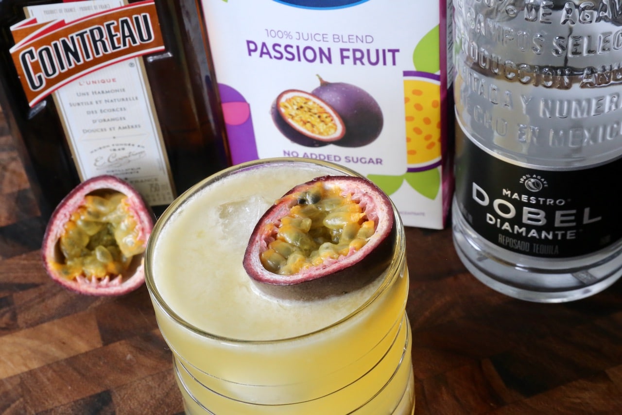Passion Fruit Margarita Cocktail Recipe