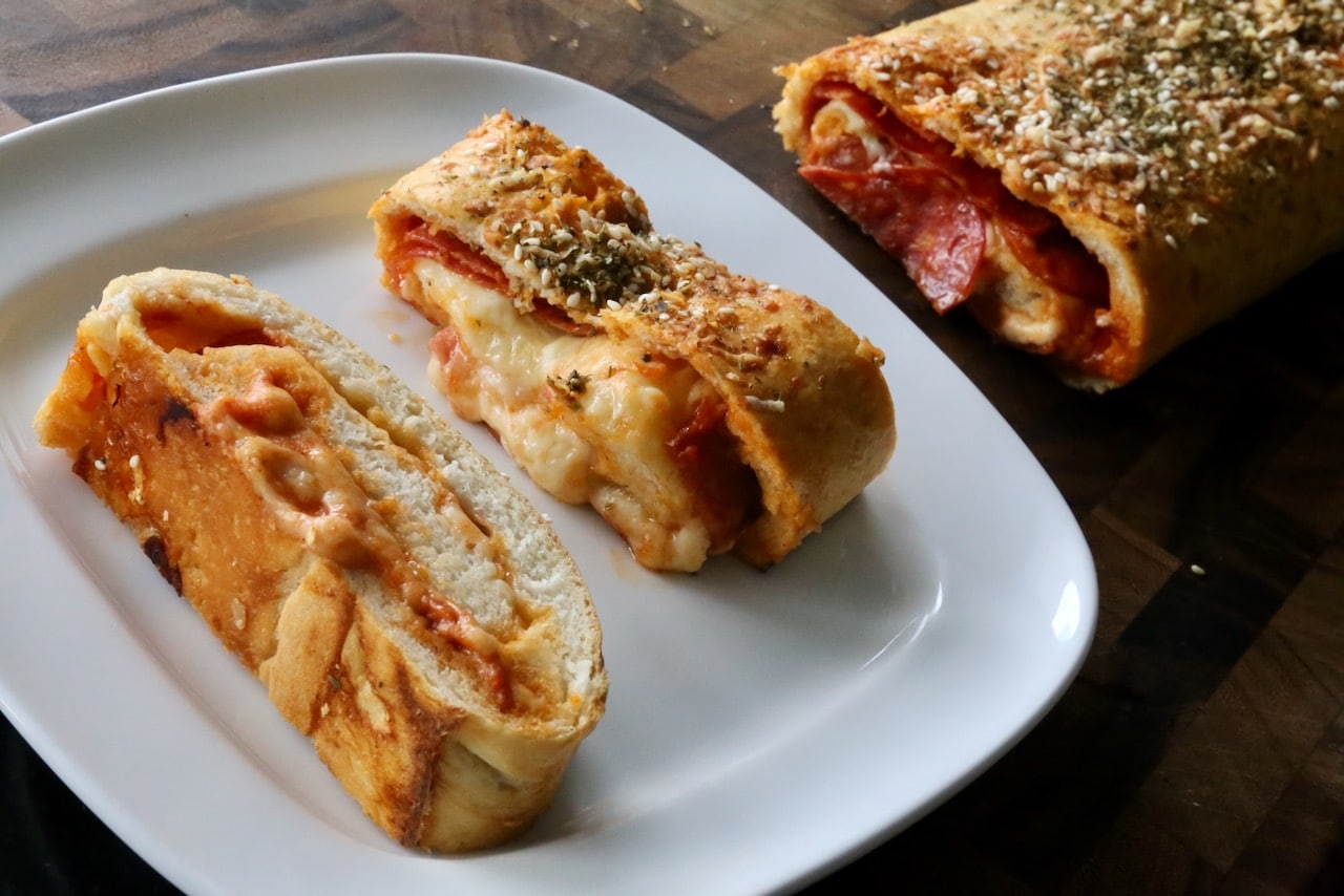 Now you're an expert on how to make authentic Italian Stromboli Pizza!