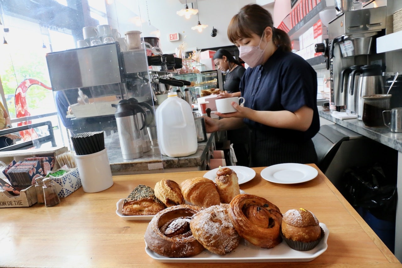 Where To Eat In Vancouver For French Pastry Lovers: Crunch on a croissant at Beaucoup Bakery.