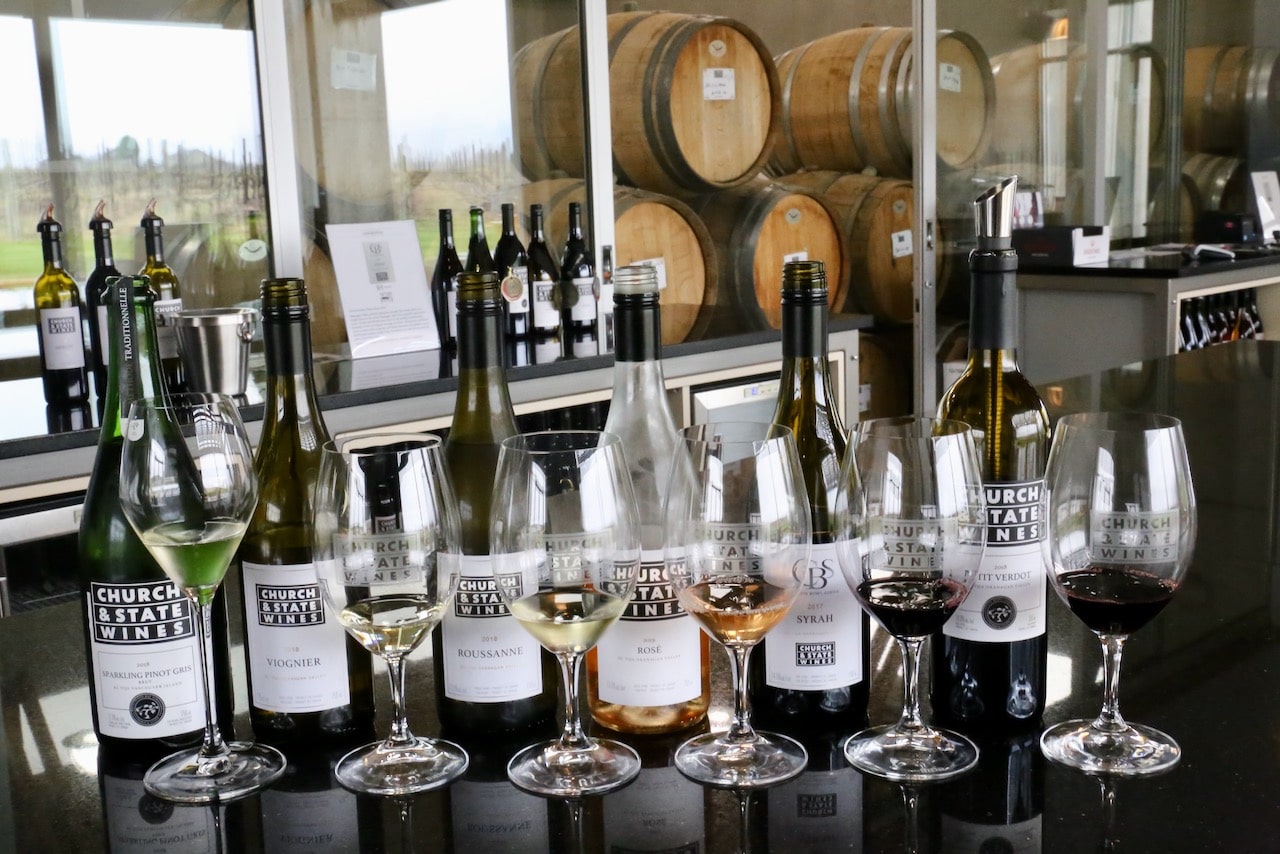 Church & State Wines is located in Oliver, BC wine country.