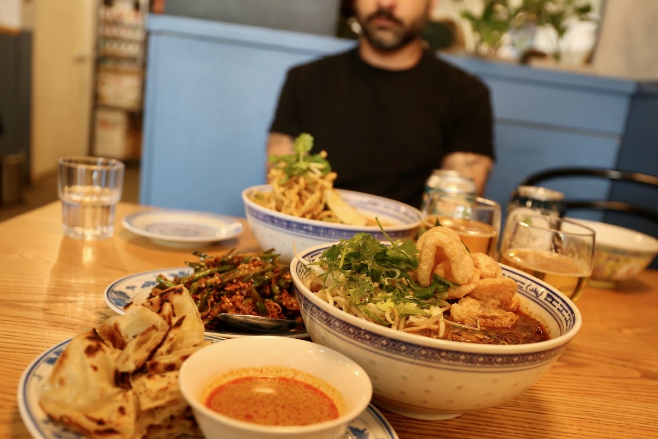 Where To Eat In Vancouver Chinatown: Fat Mao Noodles serves spicy Asian soups.