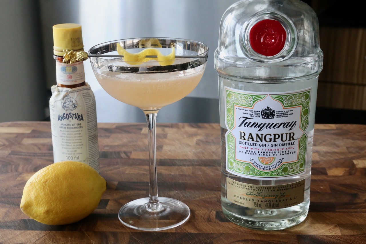 The Fitzgerald is a Sour Cocktail featuring gin, lemon juice, simple syrup and angostura bitters. 
