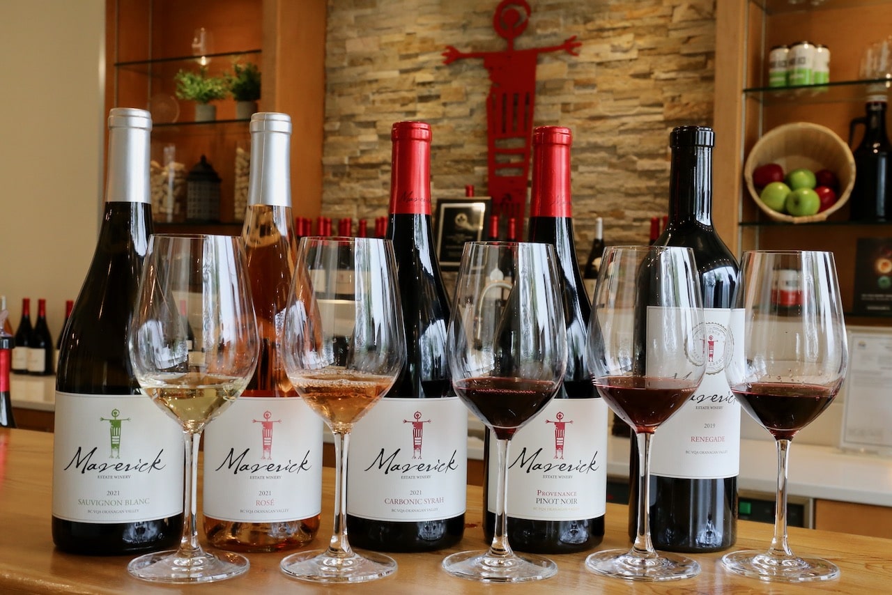 Best Wineries in Osoyoos: Maverick Estate Winery Tasting Room
