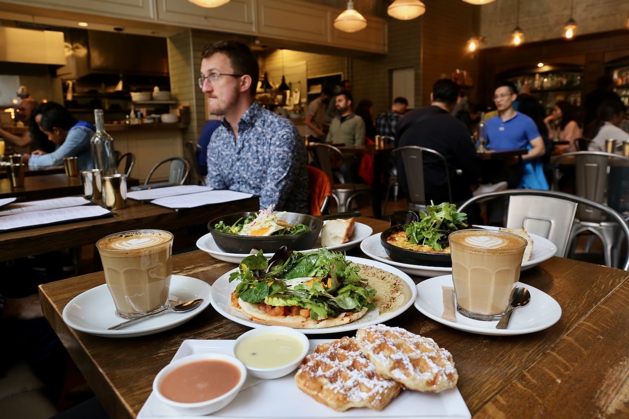 Where To Eat In Vancouver For Brunch: Cafe Medina serves Middle Eastern inspired breakfast dishes.