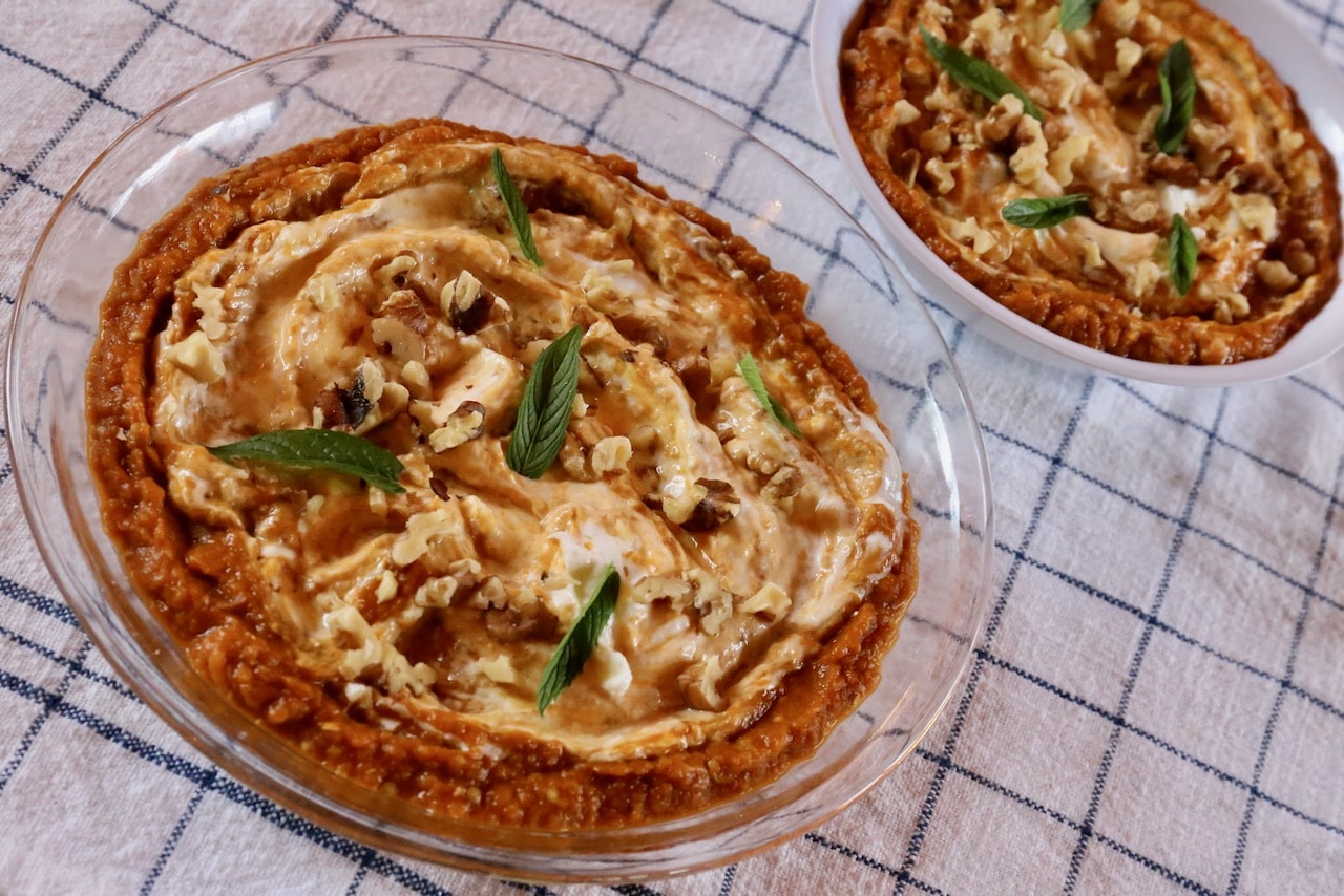 Kashke Bademjan is our favourite Persian Eggplant Dip.