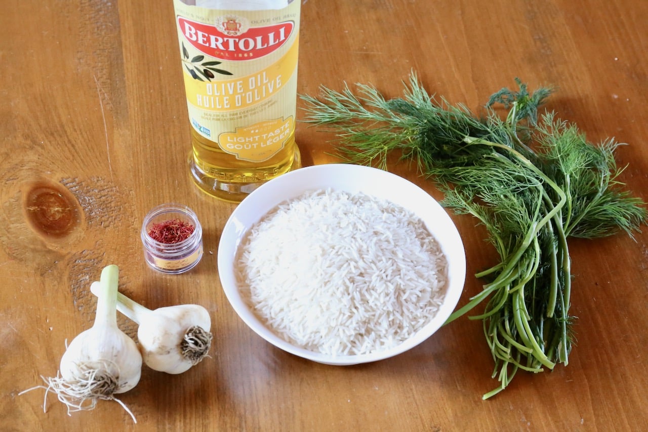 Recipe ingredients.