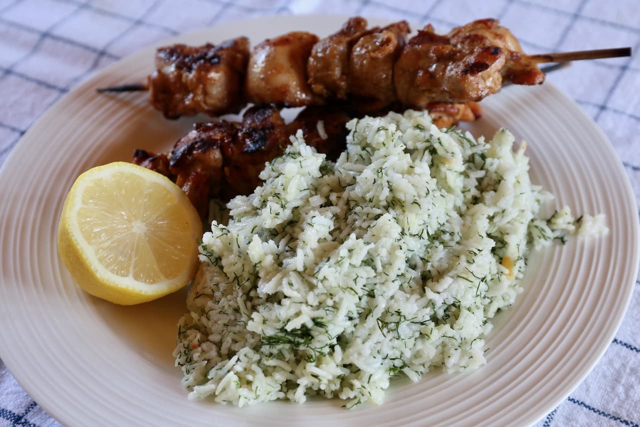Now you're an expert on how to make Healthy Persian Dill Rice!